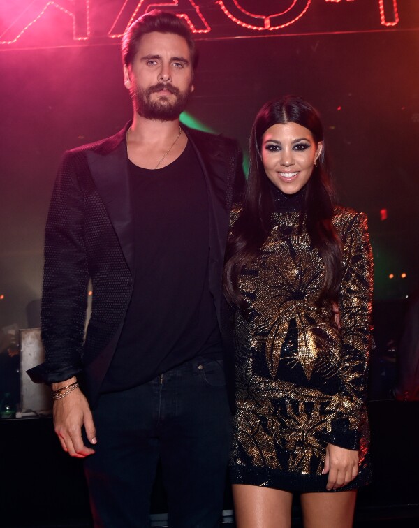 Scott Disick y Kourtney Kardashian