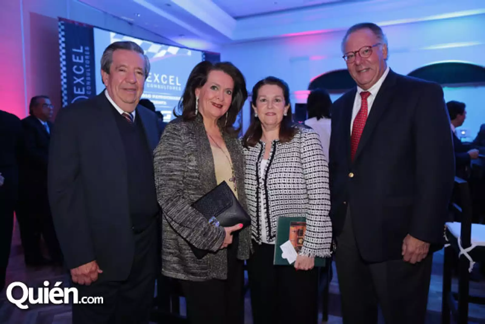 Sergio Ramírez Otero, Cristina Ramírez, Paty González y Adolfo Autrey