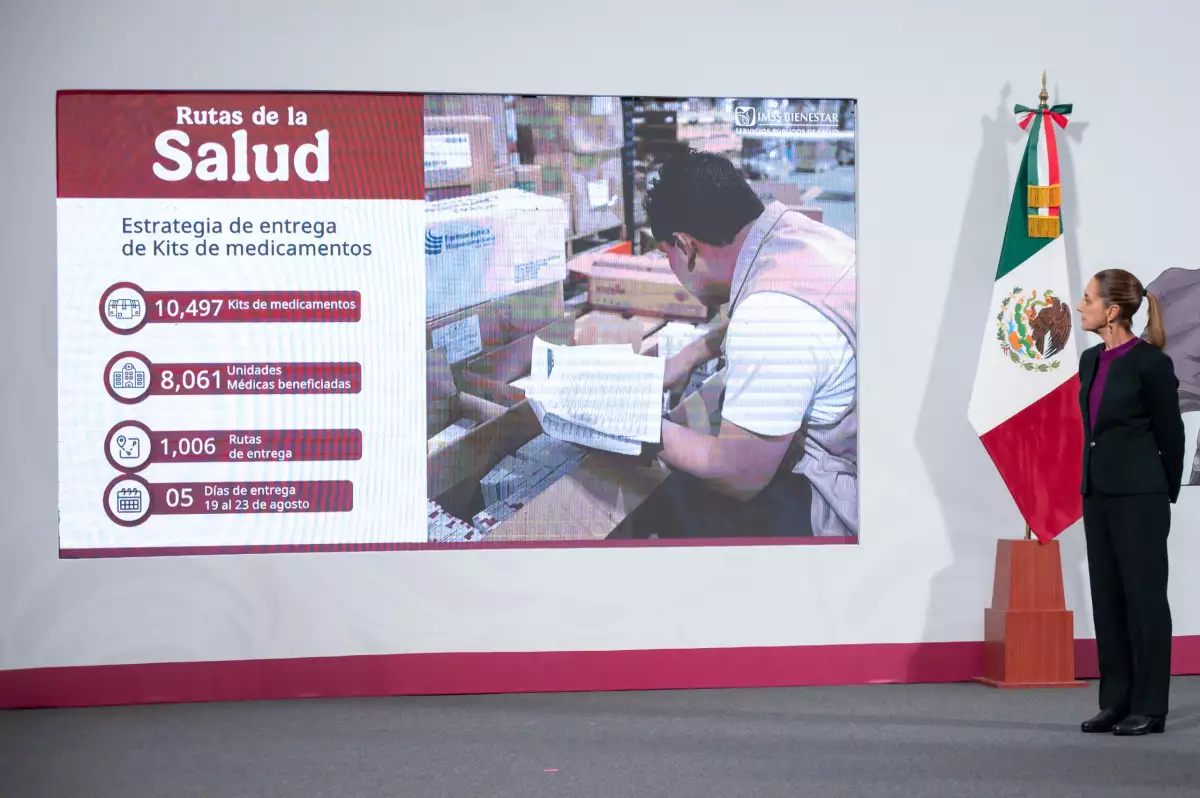 Inicia el programa Rutas de la Salud para ldistribución de medicamentos