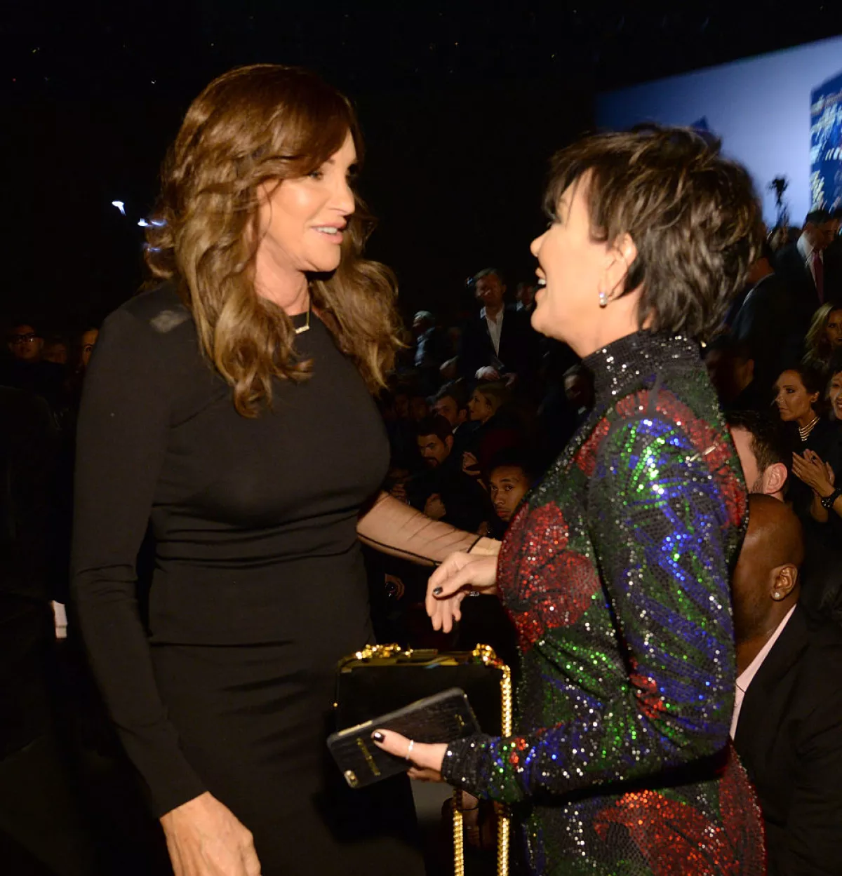 Kris y Caitlyn Jenner. 