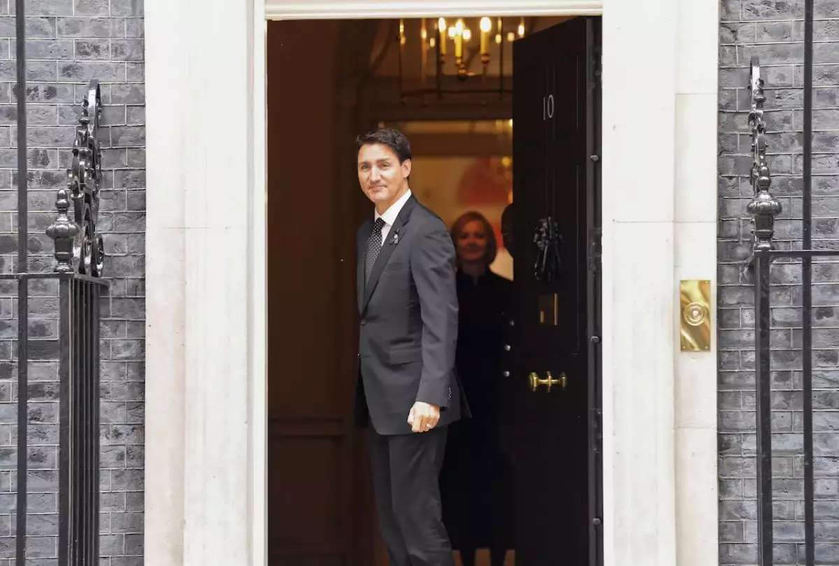 Justin Trudeau y Liz Truss