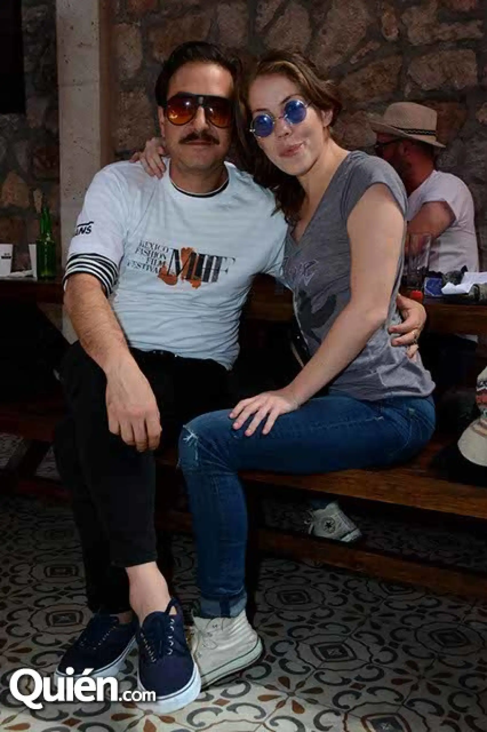 Andrés Almeida y Marina Sodi