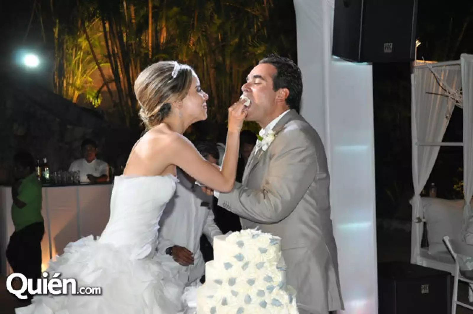 Paul Abed y Ximena Cuervo