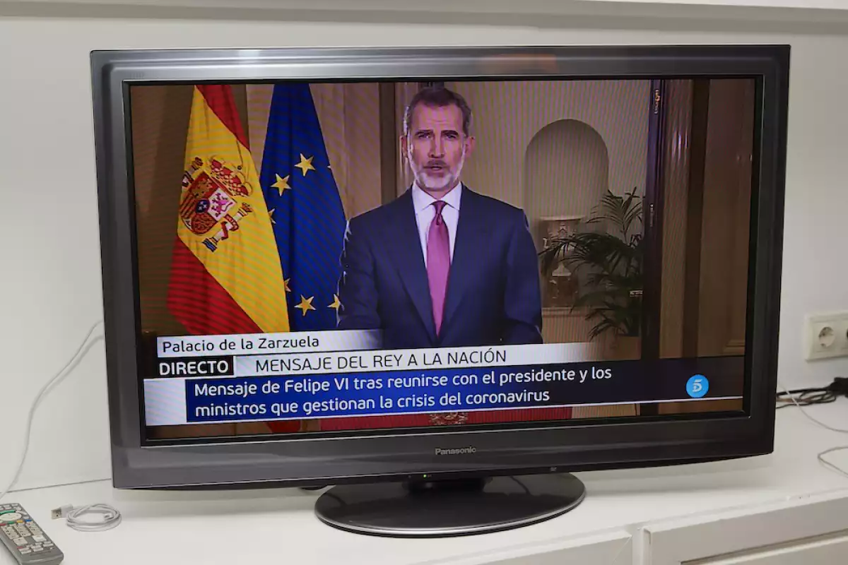 King Felipe Of Spain Speaks To The Nation Due To Covid-19 Crisis