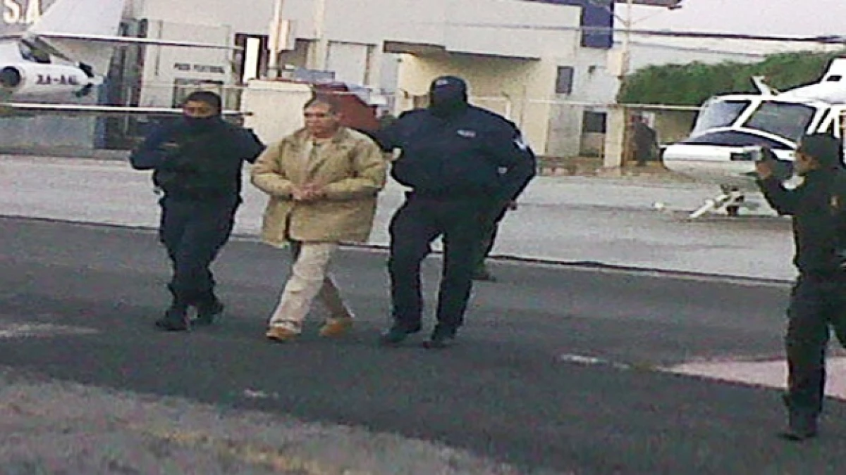 PGR traslada a Benjamin Arellano Felix