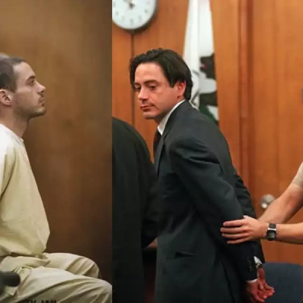 Fue en 1991 cuando fue arrestado por primera vez y en 1992 filmaba `Chaplin´película por la que fue nominado al Oscar y ganó un premio BAFTA.