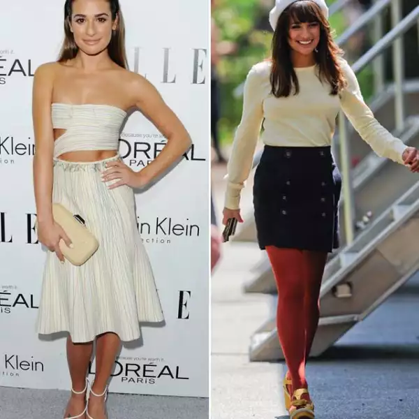Lea Michele cautivó a los fans de "Glee" con la interpretación de Rachel Berry de 16 años, pero Lea ya tenía 22 al iniciar la serie.