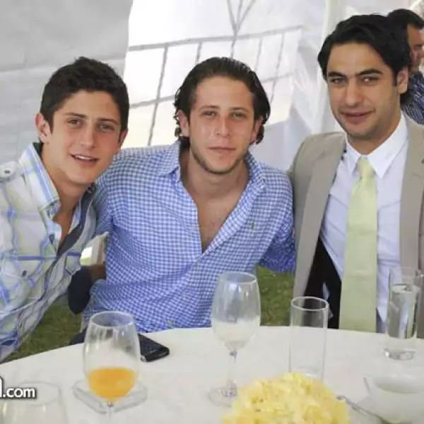 Álvaro Abugaber,Jay Abugaber y Michel Salim