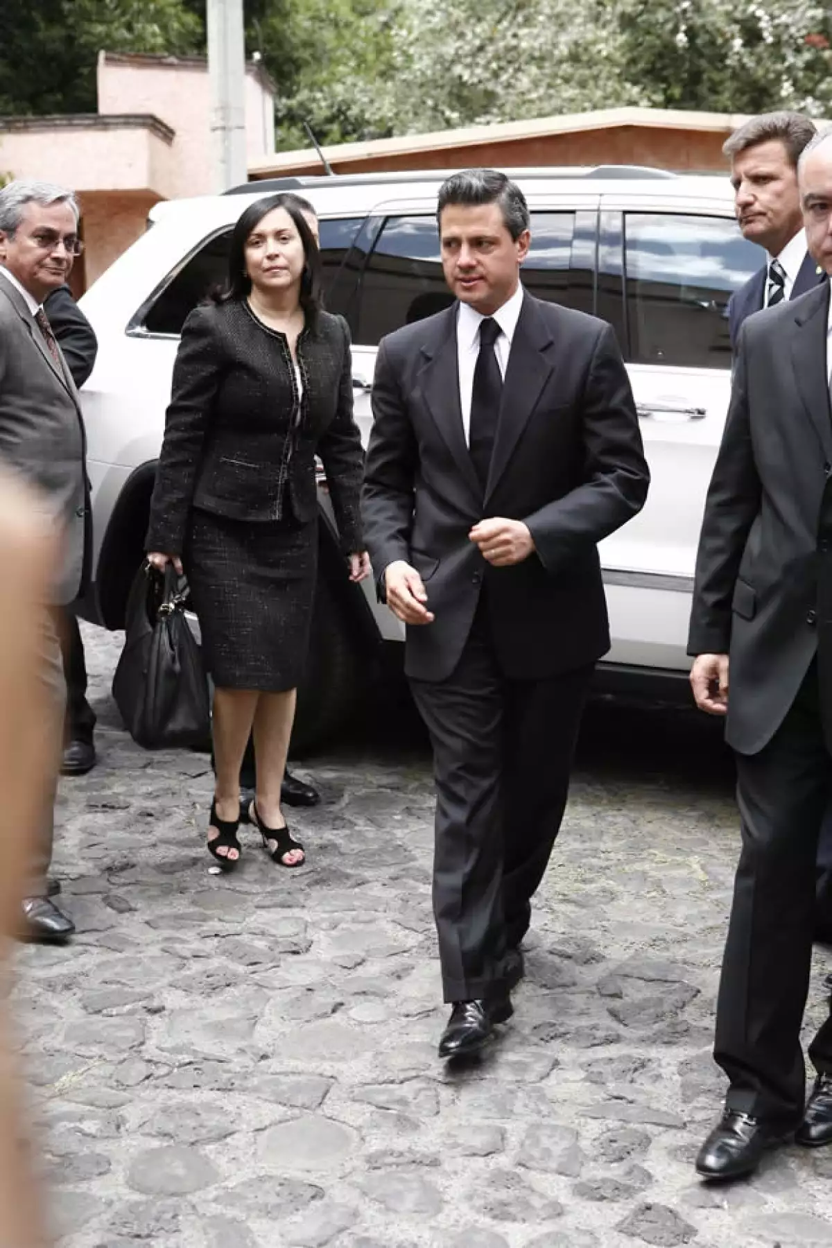 Peña Nieto no llegó con Angélica Rivera.