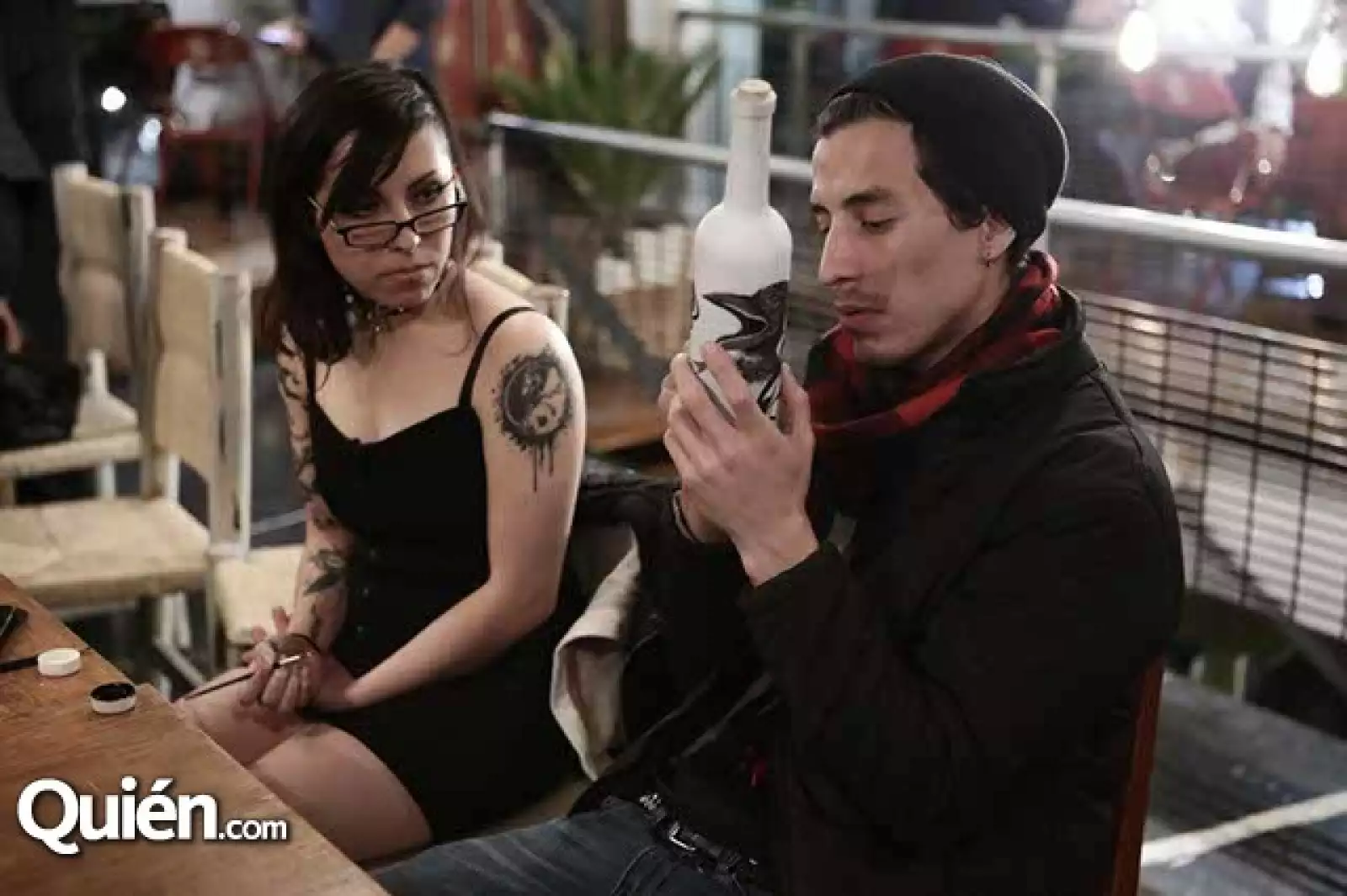 Raven Bazan y Bernardo Sega