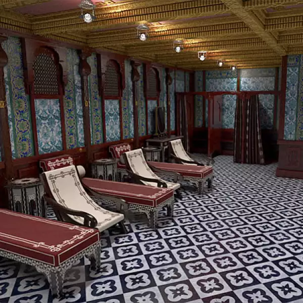 Además contará con alberca, baños turcos, gimnasio y lugares para fumar.