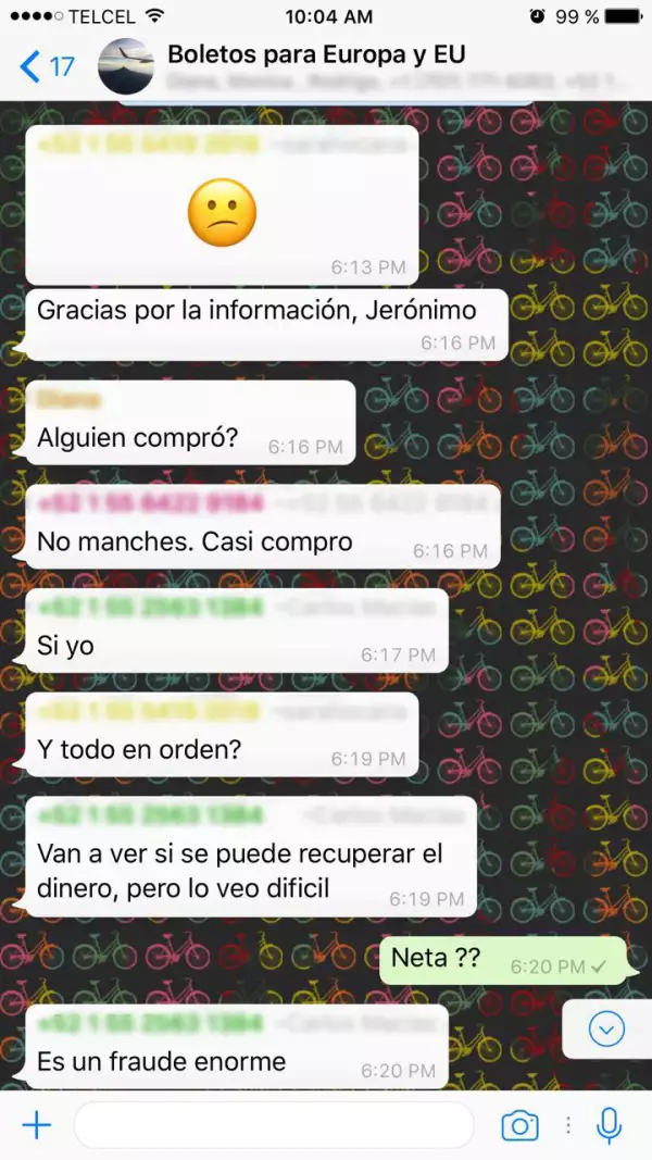 Aeroméxico alerta por fraude de boletos por Whatsapp