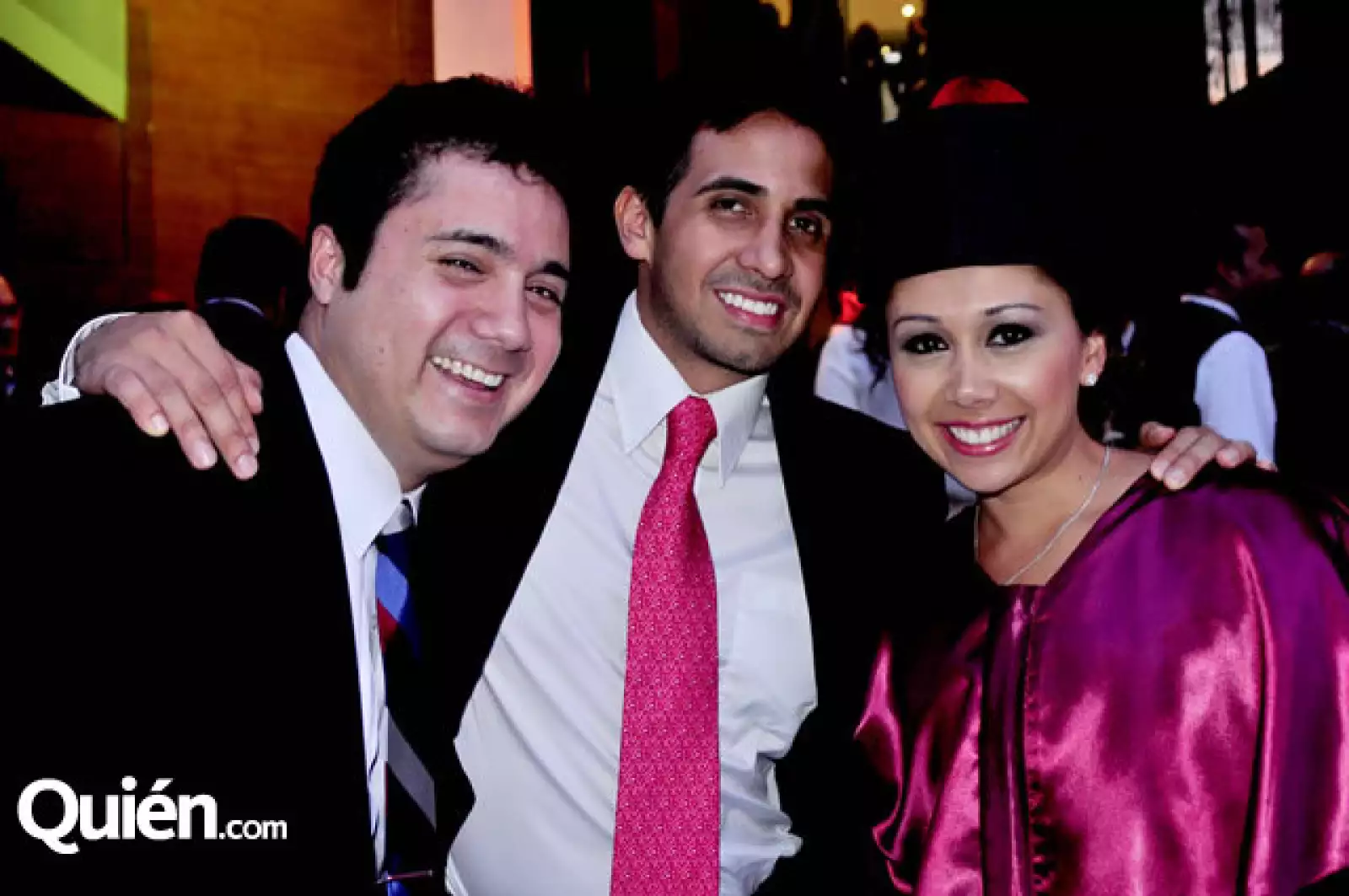 Rubén Rodríguez, Eduardo Quiroz y Emy Melissa Rentería Garza