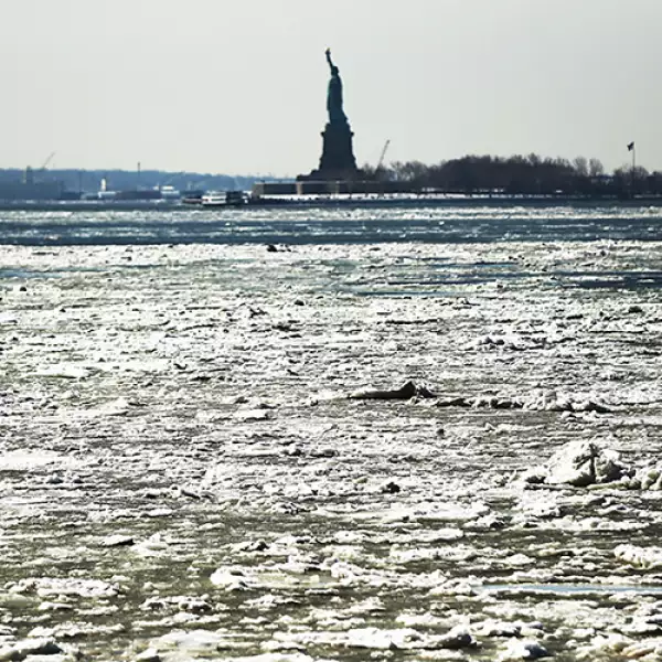 Río Hudson en Nueva York (AFP)