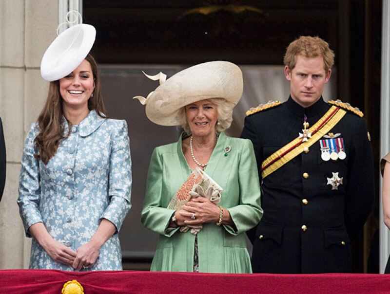 Kate llegó al evento acompañada por Camila Parker Bowles.