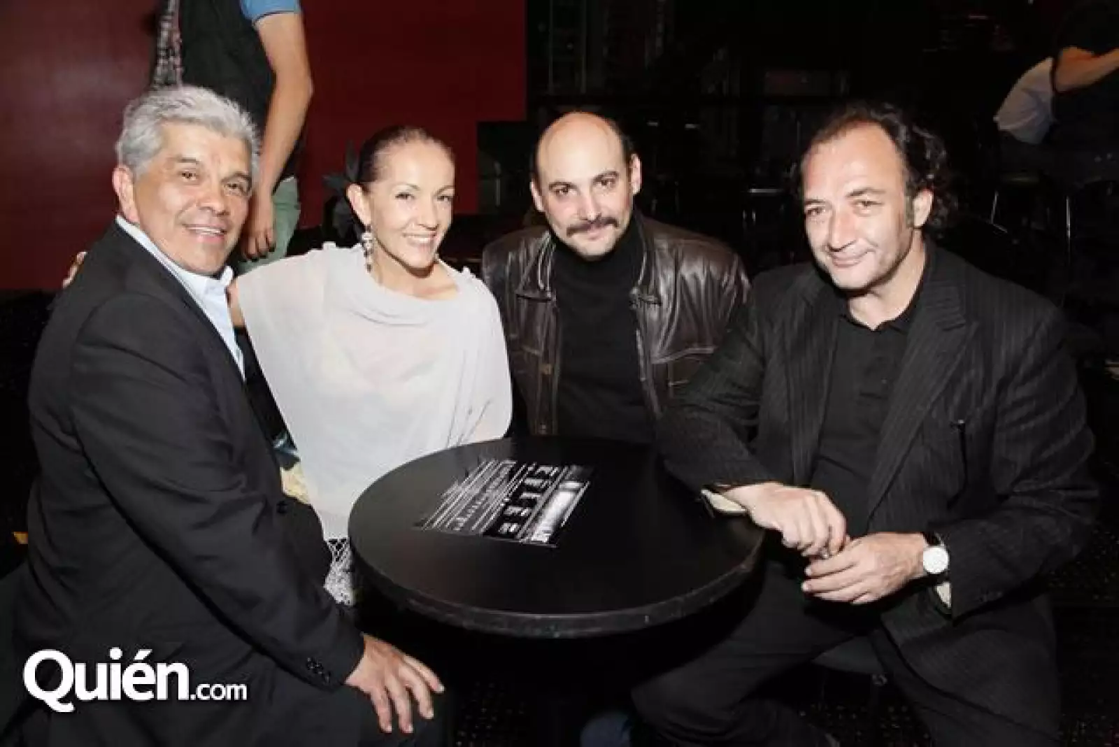 Marco Antonio Silva,Lucía Saldaña,l Rodrigo Vázquez y Carlo Demichelis