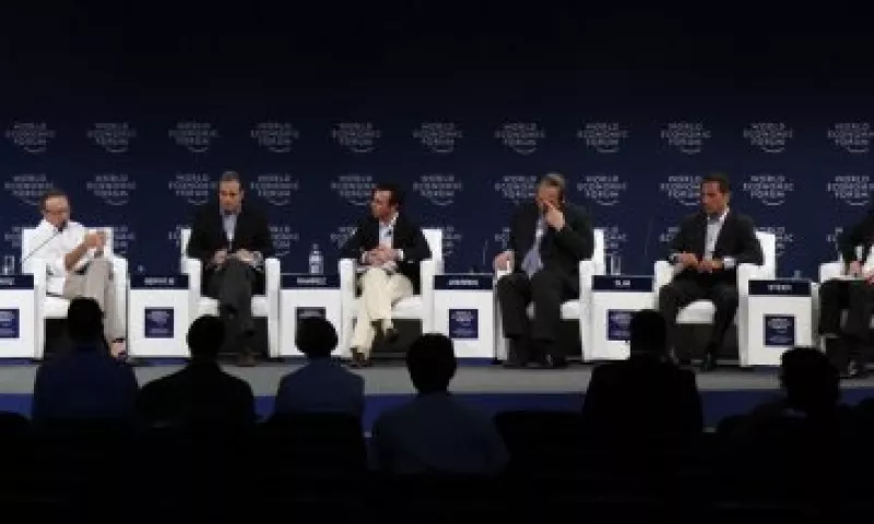 Guillermo Ortiz Martínez, presidente del consejo de administración de Grupo Financiero Banorte, demandó trabajar en la bancarización. (Foto: tomada de weforum.org)