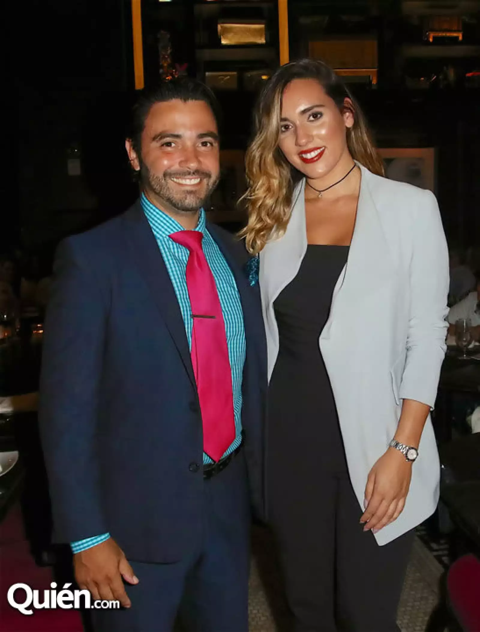 Larry Delgado y Camila Balderamos