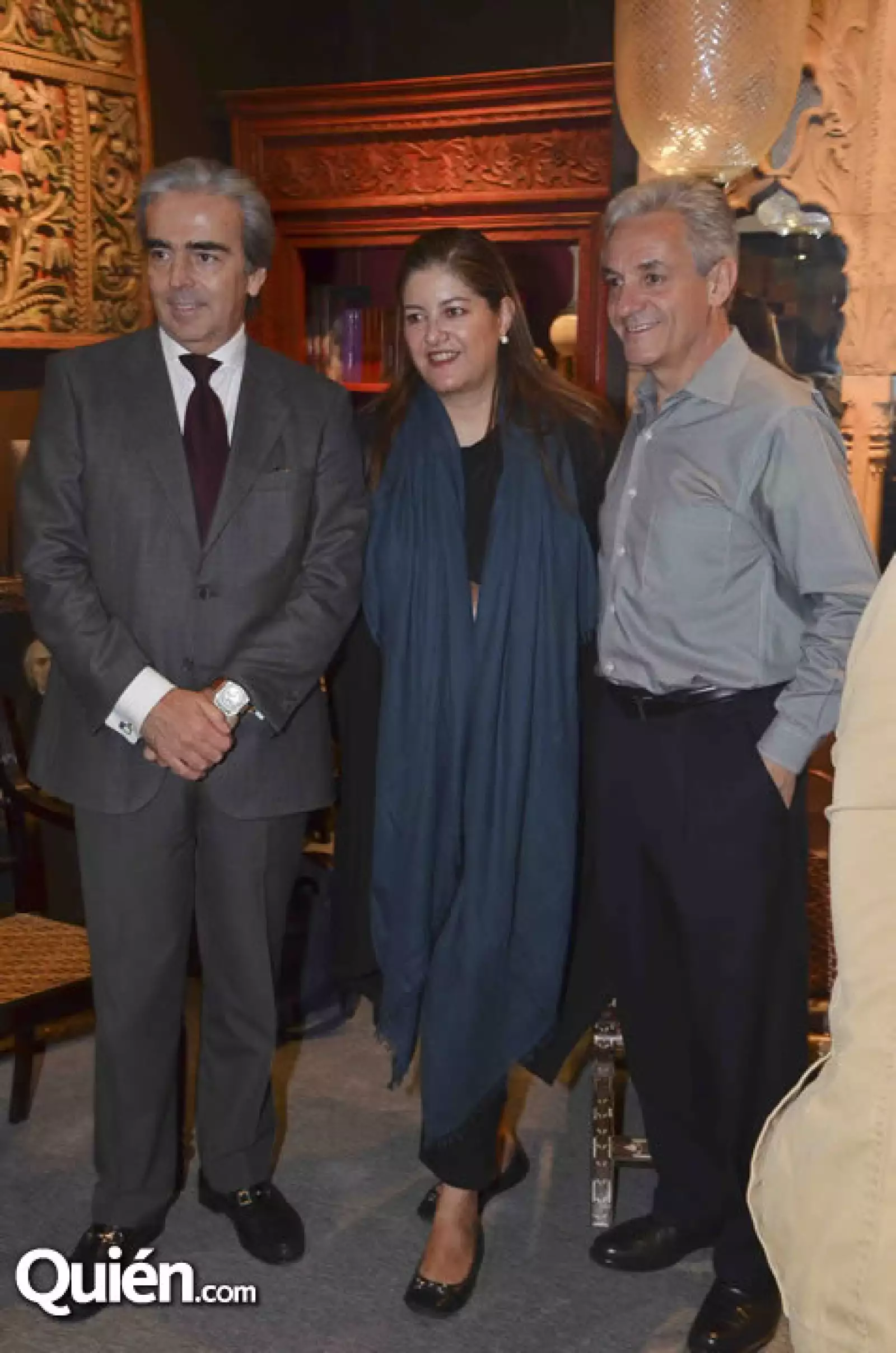 Lorenzo Lazo, Marcela Aguilar y Maya y Benito Echeverría