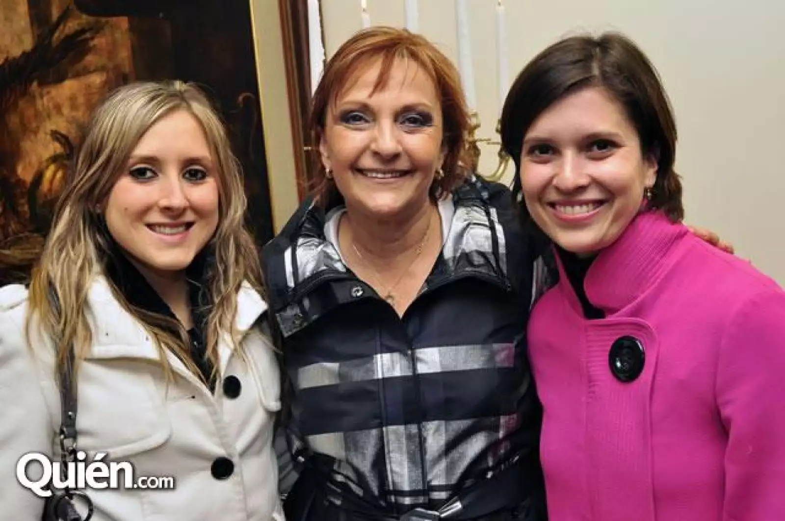 Pili Camargo,Cristina del Valle y Carola Garza de Cortés