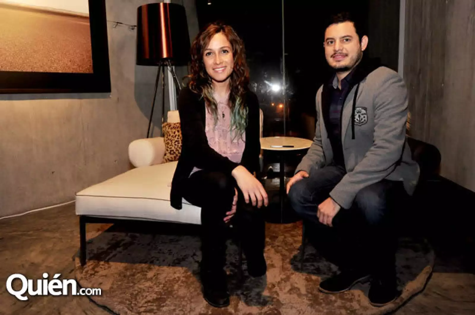 Laura Olvera y Francisco León