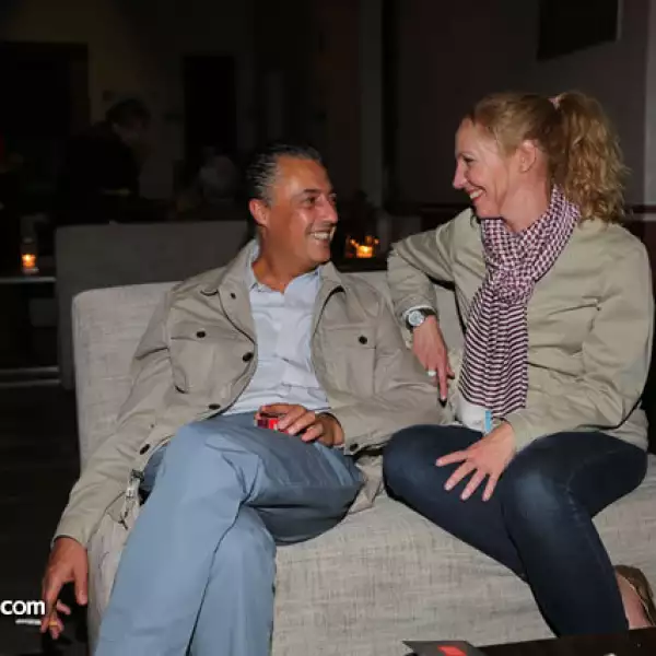 Carlos Morales e Ingrid Meixner