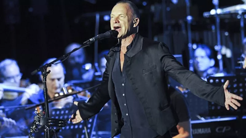 Sting Concierto España Police