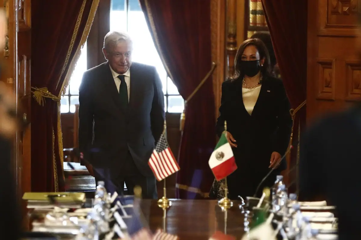 Primera visita oficial de Kamala Harres a México