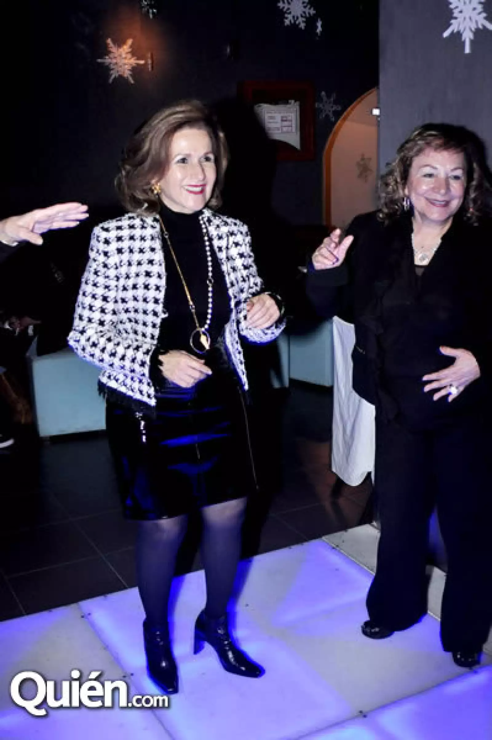 Adriana Tijerina y Aurora Cantú