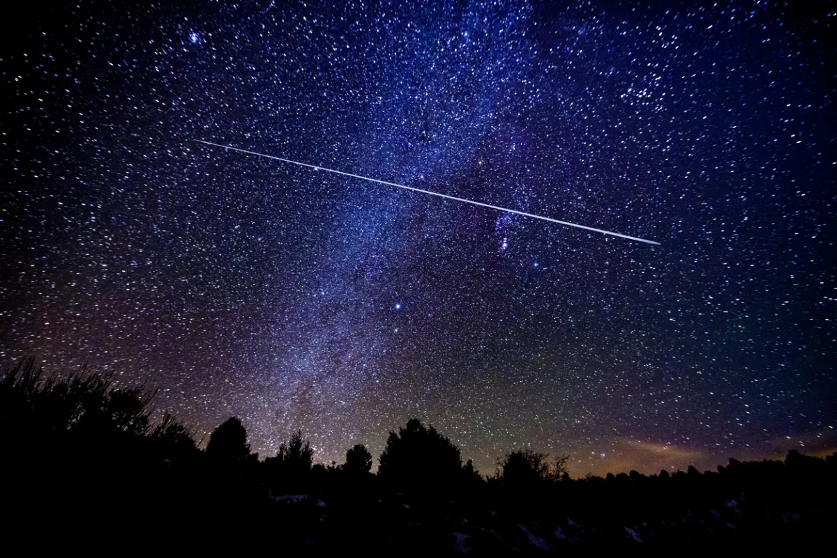Lluvia de estrellas en noviembre 2023