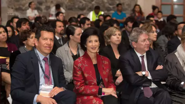 Alfonso Ventura, Magdalena Carral y Enrique Cepeda