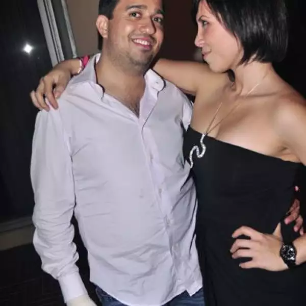 Manu Marroquín y Leila Marcos