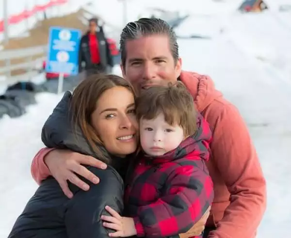 Galilea, Fernando y Mateo se fueron de paseo a la nieve.