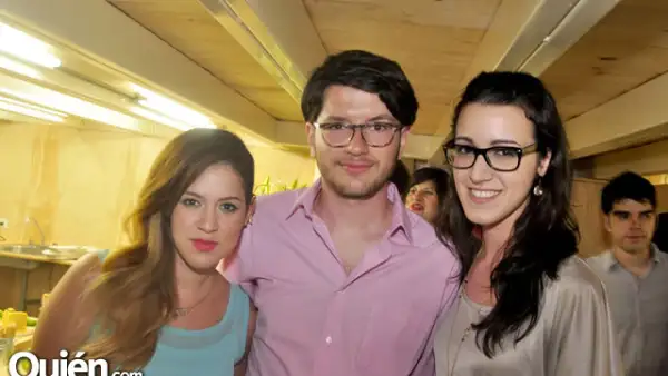 Nancy Nannuck, Alex Madero y Ángela Álvarez