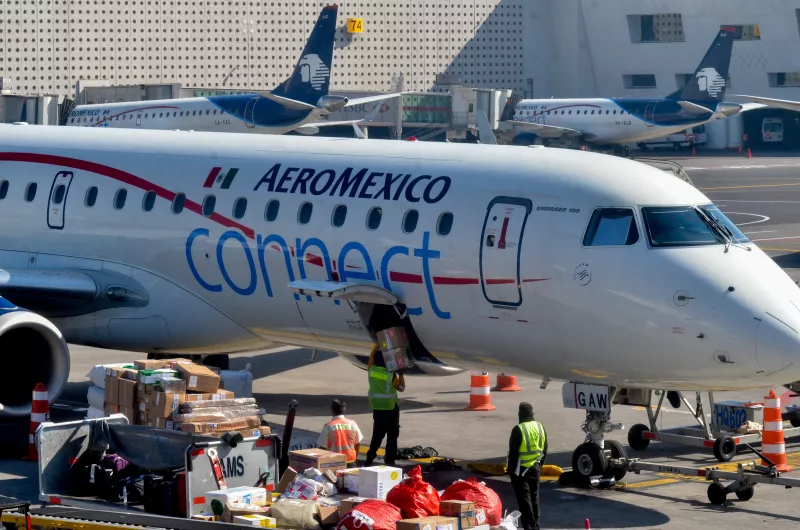 Avión de Aeroméxico