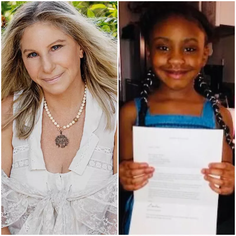 Barbra Streisand y Gianna Floyd.