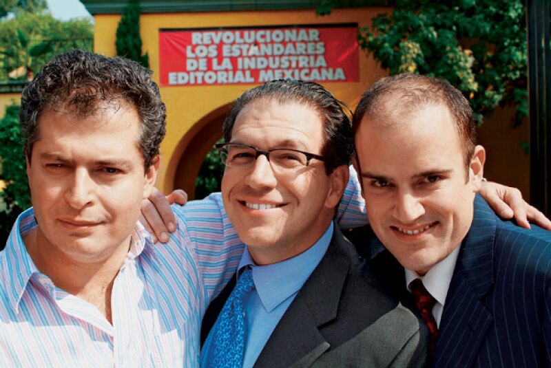 Luis Tejado, John Reuter y Manuel Rivera Raba.