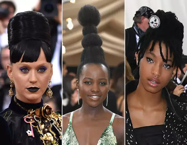 Katy Perry, Lupita Nyongo y Willow Smith.