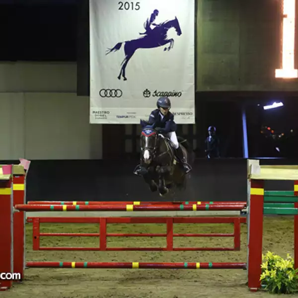 Alejandra Retteg con Clapton