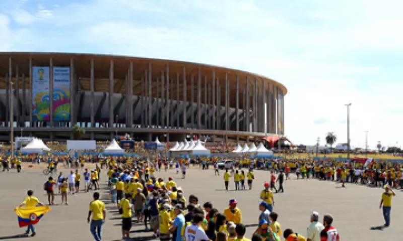 El Estadio Nacional de Brasilia fue el más costoso del Mundial brasileño, cuya ciduad no tiene equipo de futbol. (Foto: Getty Images)