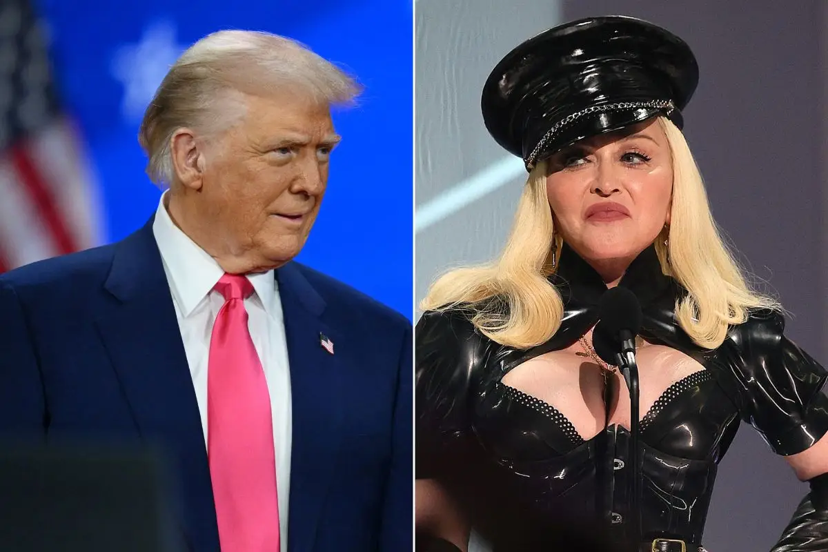 Donald Trump y Madonna