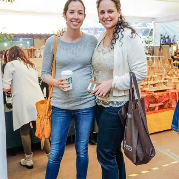 Alejandra Lavida y María Hank