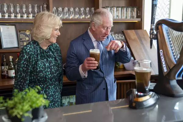 The Prince of Wales And The Duchess of Cornwall Visit The Irish Cultural Centre