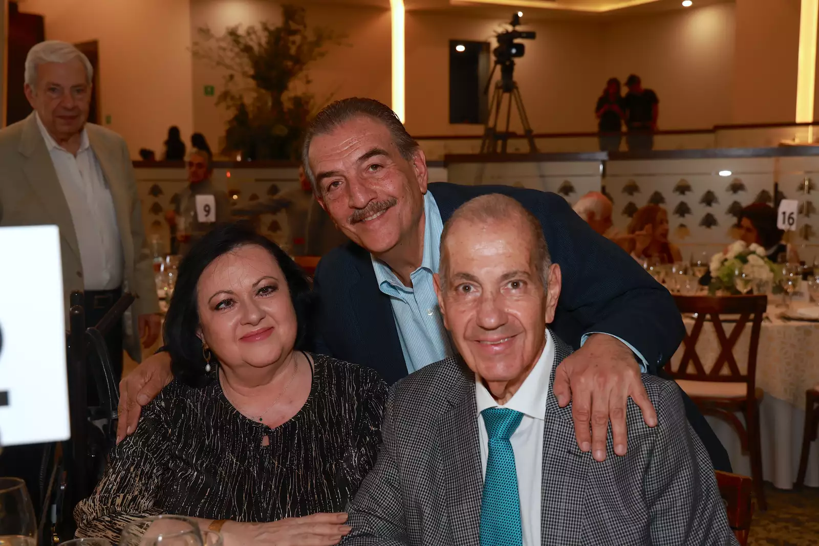 Yalily Serio, Gerardo Gosain  y Jorge Antonio Serio 