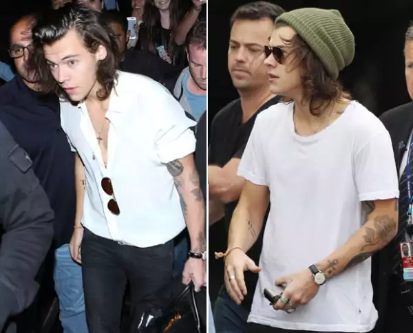 Como pueden ver, la descripción de la canción y el aspecto de Harry es bastante parecido.