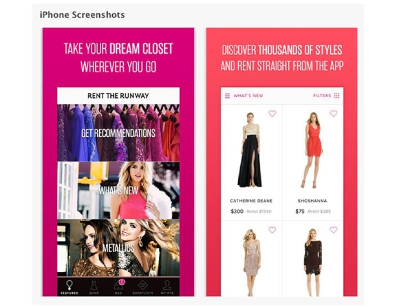 Rent The Runway App
