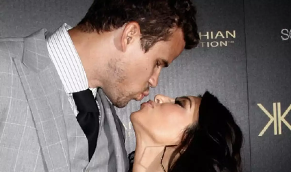 Kim y Kris comenzaron su relación en 2010.