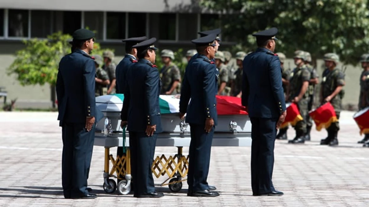 militar muerto