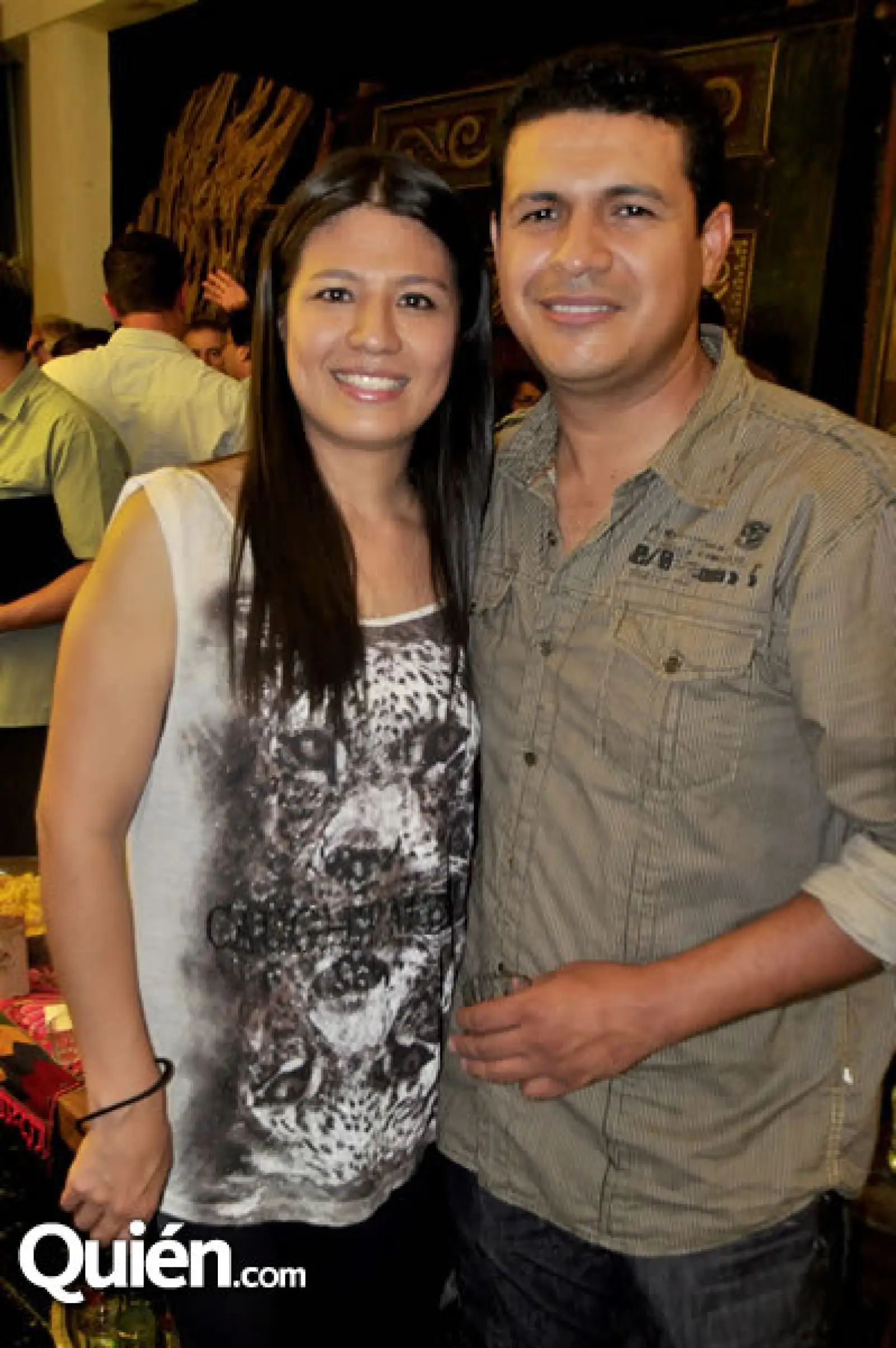 Cynthia Saldaña y Jorge Villarreal