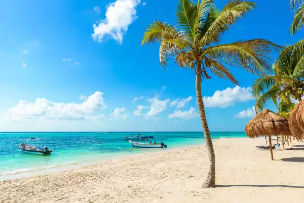 Akumal,Beach,-,Paradise,Bay,Beach,In,Quintana,Roo,,Mexico